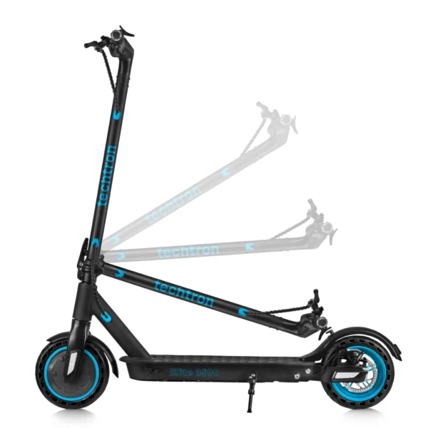 techtron Elite 3500 Electric Scooter - Blue - Image 2